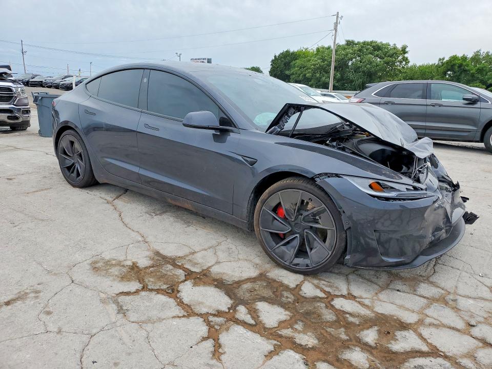 Photo 4 from auction – 2025 TESLA MODEL 3 with VIN 5YJ3E1ET6SF016649