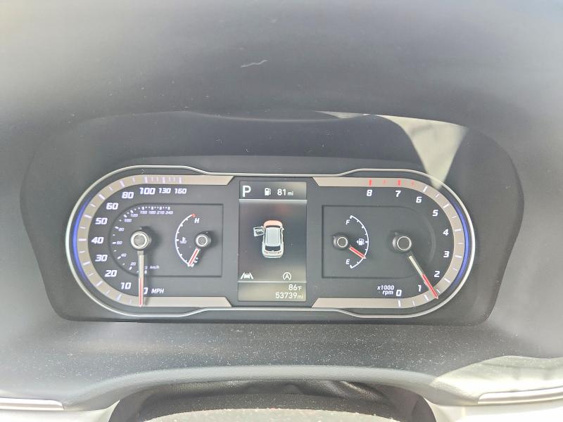 Photo 9 from auction – 2024 HYUNDAI TUCSON with VIN 5NMJBCDE2RH327440