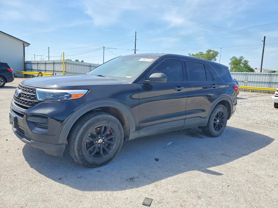 FORD EXPLORER 2021 with VIN 1FMSK8BH0MGA44013 - Photo from auction