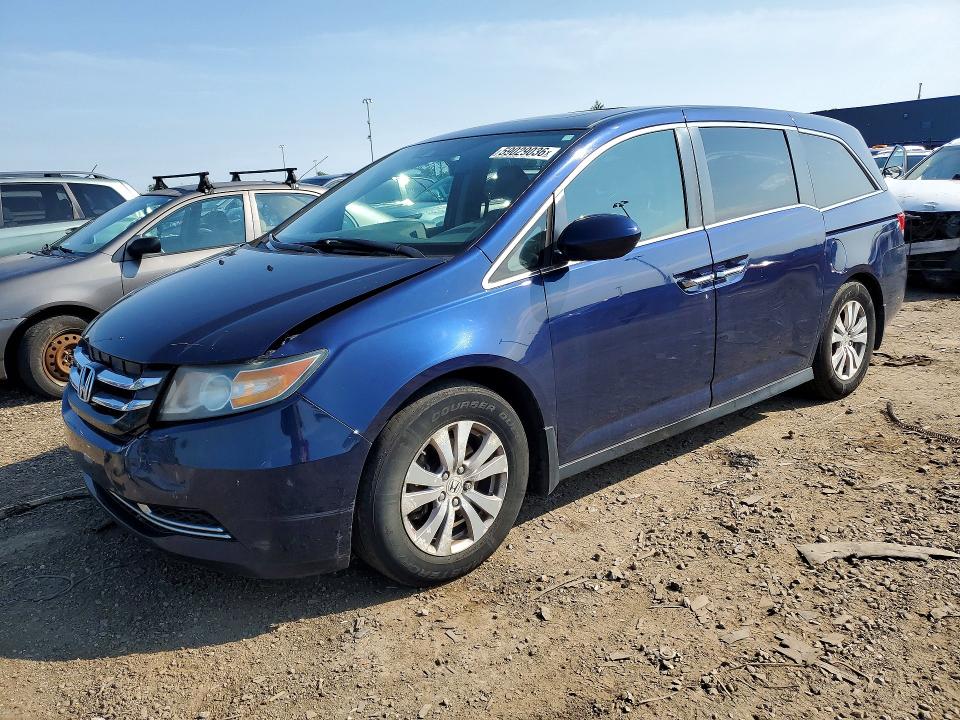 HONDA ODYSSEY 2015 with VIN 5FNRL5H67FB127763 - Photo from auction