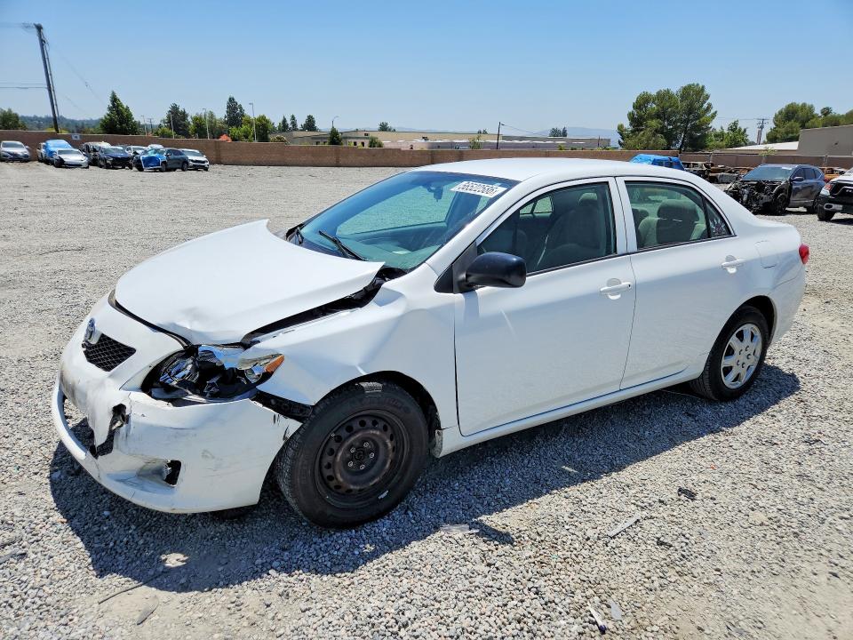 TOYOTA COROLLA 2009 مع رقم تعريف المركبة JTDBL40E199071624 - صورة من المزاد