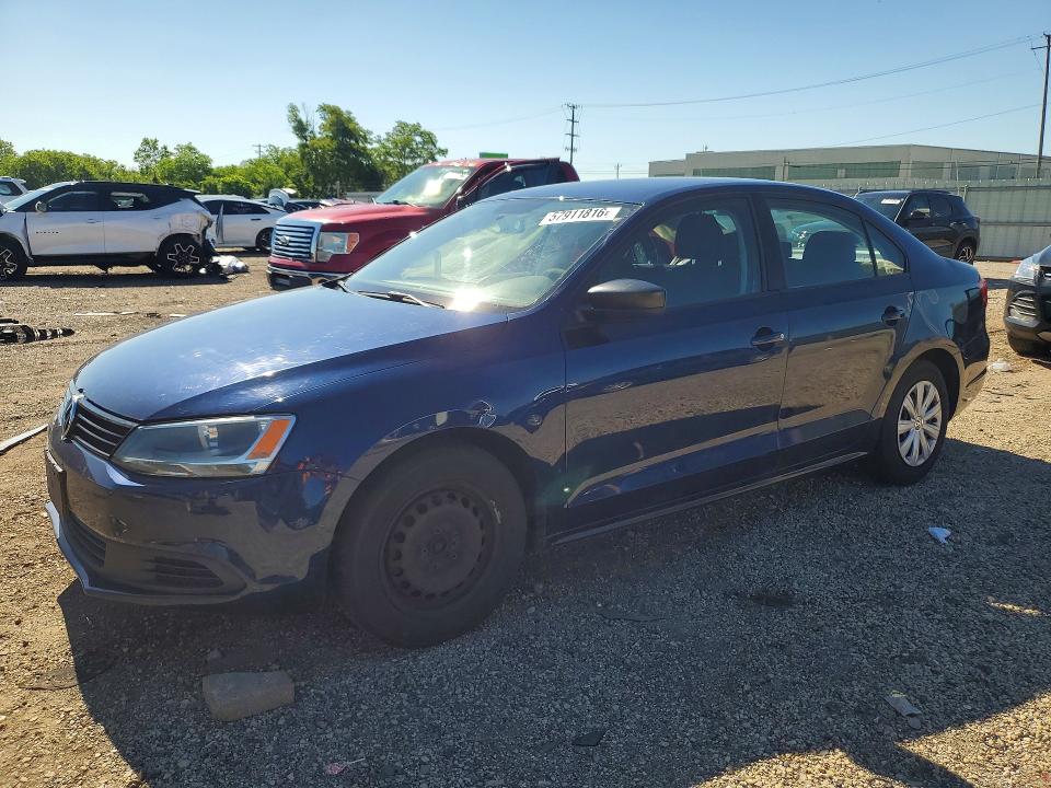 VOLKSWAGEN JETTA 2014 with VIN 3VW2K7AJ7EM396190 - Photo from auction