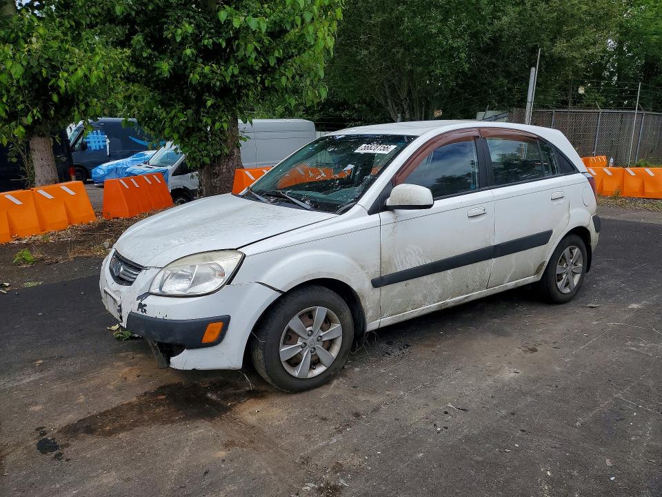 KIA RIO 2008 with VIN KNADE163986348833 - Photo from auction