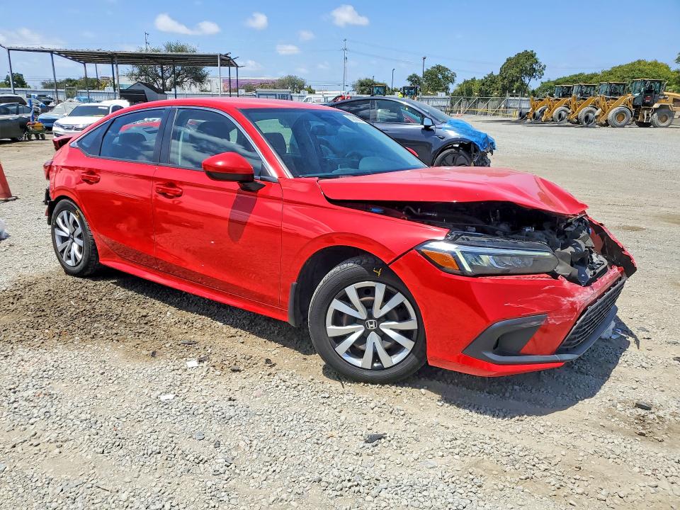Photo 4 from auction – 2022 HONDA CIVIC with VIN 2HGFE2F21NH559576