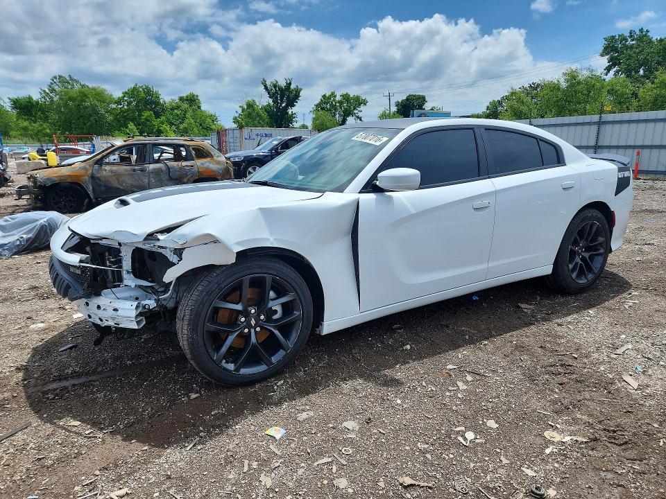 DODGE CHARGER 2021 with VIN 2C3CDXCTXMH553129 - Photo from auction
