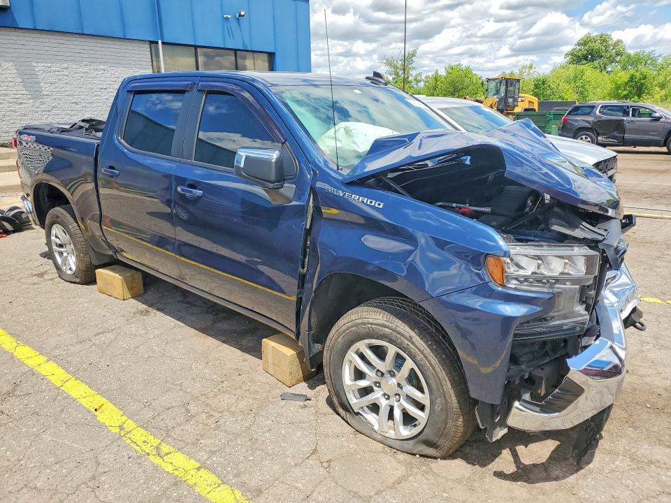 Photo 4 from auction – 2021 CHEVROLET SILVERADO with VIN 1GCPYJEK7MZ349598
