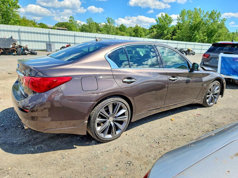 Photo 3 from auction – 2014 INFINITI Q50 with VIN JN1BV7AR9EM683870