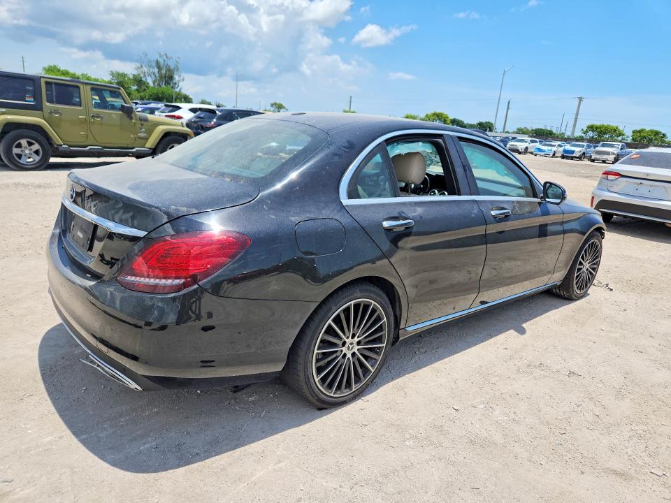 Photo 3 from auction – 2020 MERCEDES-BENZ C with VIN WDDWF8DB0LR562019