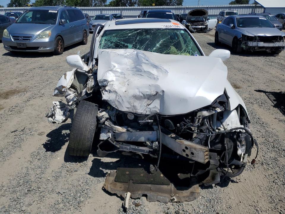 Photo 5 from auction – 2008 LEXUS IS with VIN JTHBK262582069630