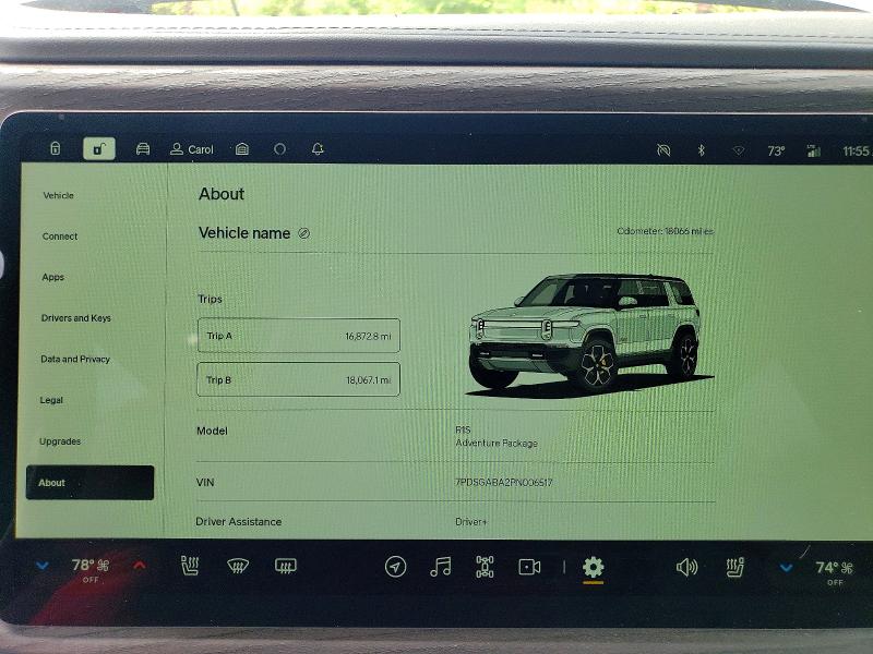 Photo 9 from auction – 2023 RIVIAN R1S with VIN 7PDSGABA2PN006517