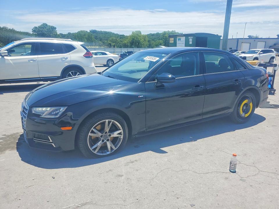 AUDI A4 2018 with VIN WAUKMAF44JA210493 - Photo from auction