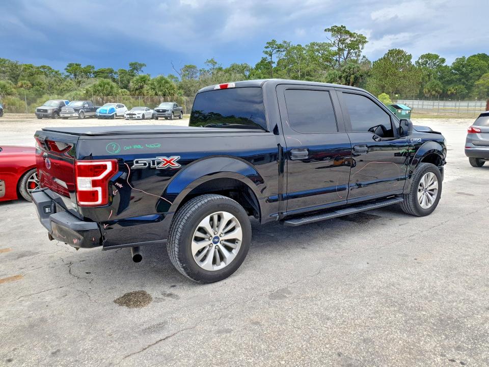 Photo 3 from auction – 2018 FORD F150 with VIN 1FTEW1CP8JFE38637