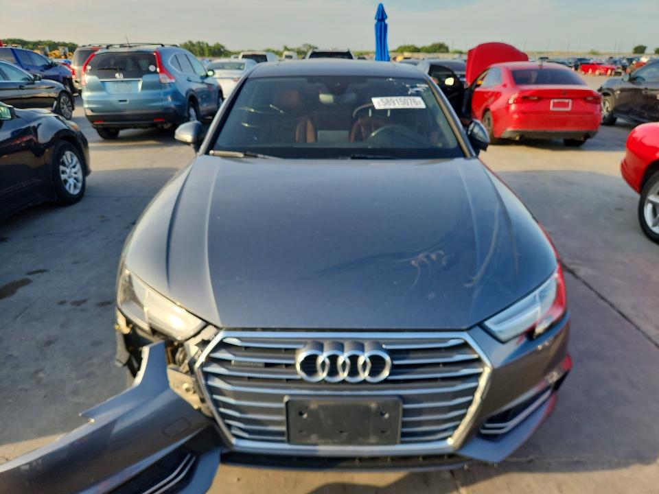 Photo 5 from auction – 2018 AUDI A4 with VIN WAUDNAF46JA022922