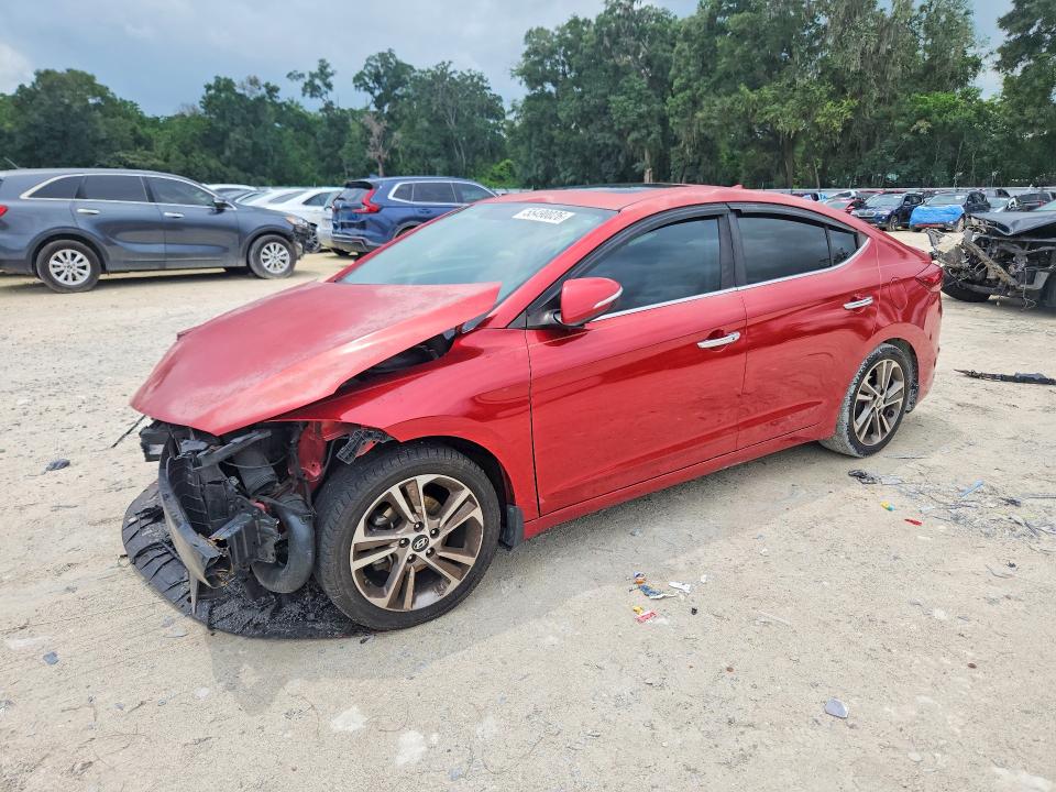 HYUNDAI ELANTRA 2017 with VIN 5NPD84LF7HH097259 - Photo from auction