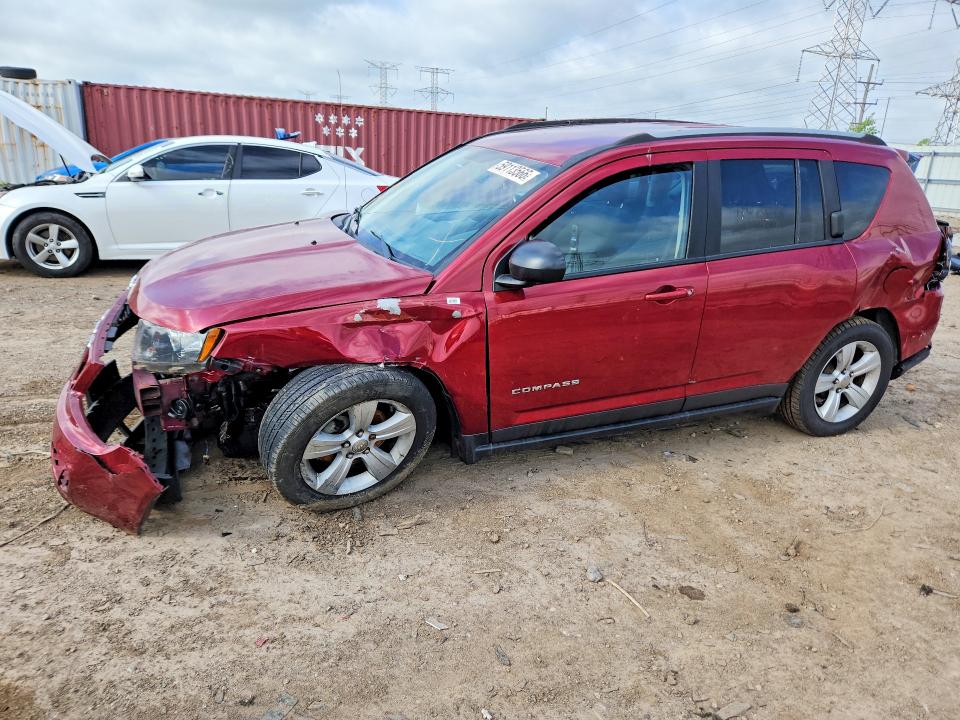 JEEP COMPASS 2017 with VIN 1C4NJCBA1HD147278 - Photo from auction