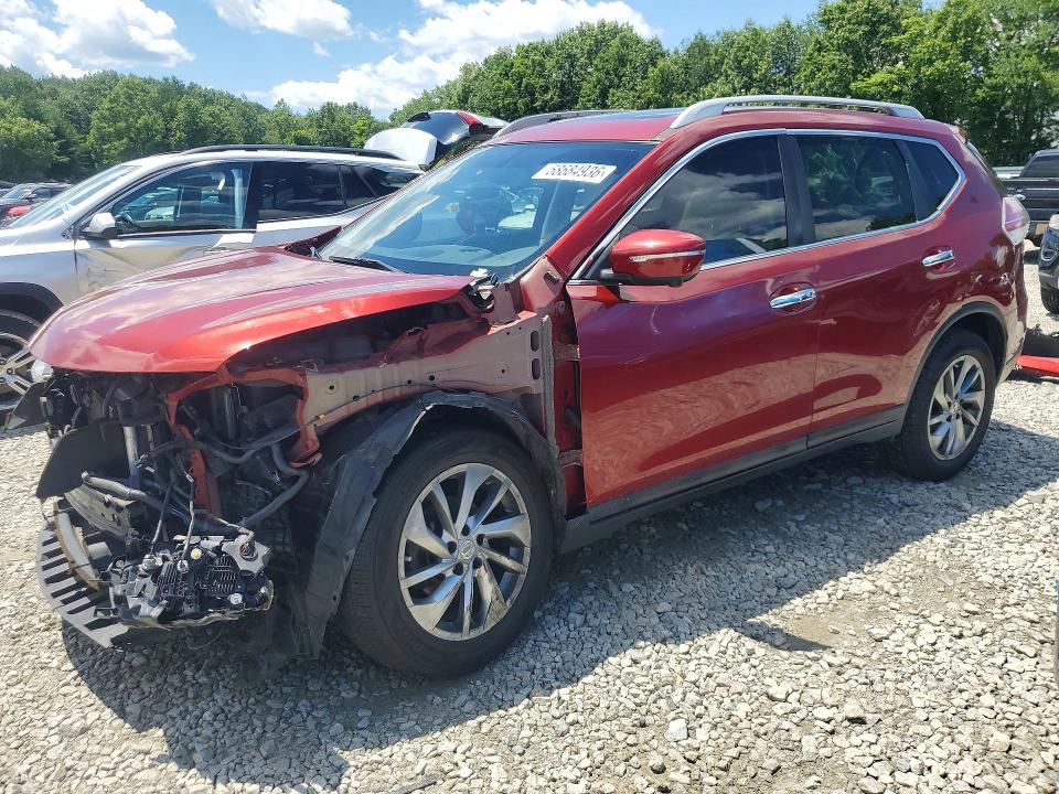 Photo 1 from auction – 2014 NISSAN ROGUE with VIN 5N1AT2MV5EC785890