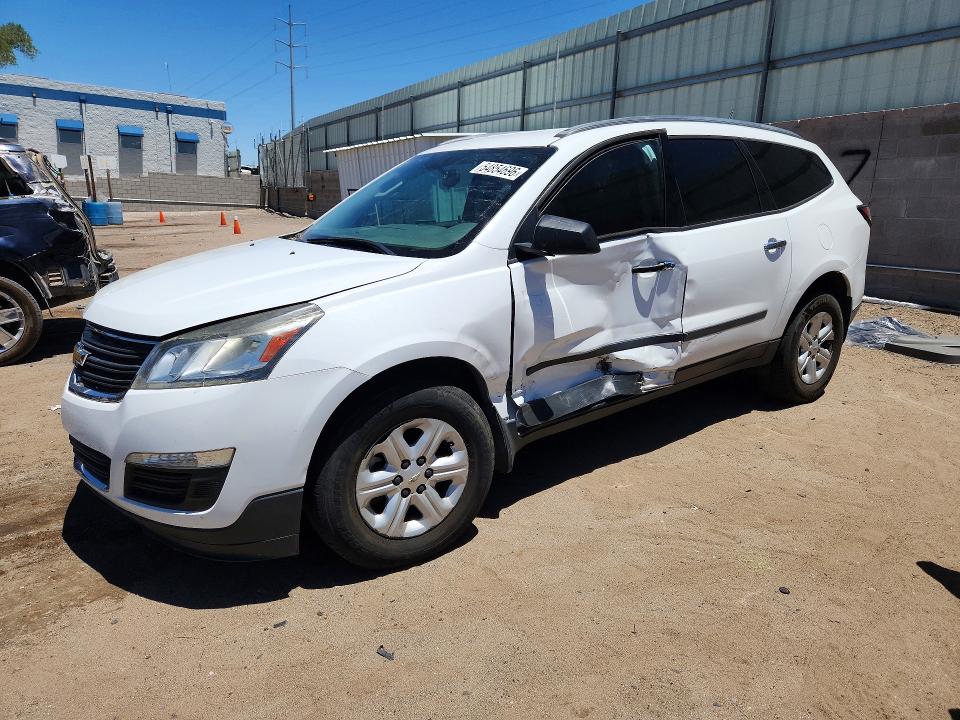 CHEVROLET TRAVERSE 2017 with VIN 1GNKRFKDXHJ228344 - Photo from auction