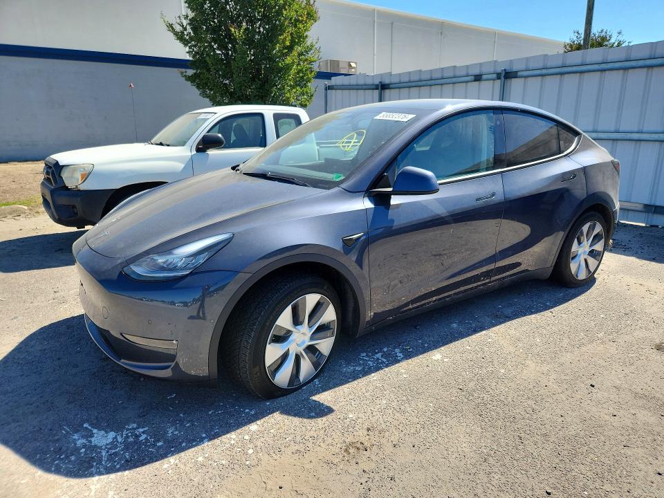 TESLA MODEL Y 2020 с VIN 5YJYGDEE4LF025922 - Фото с аукциона