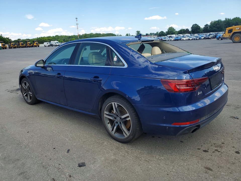 Photo 2 from auction – 2018 AUDI A4 with VIN WAUENAF4XJA097899