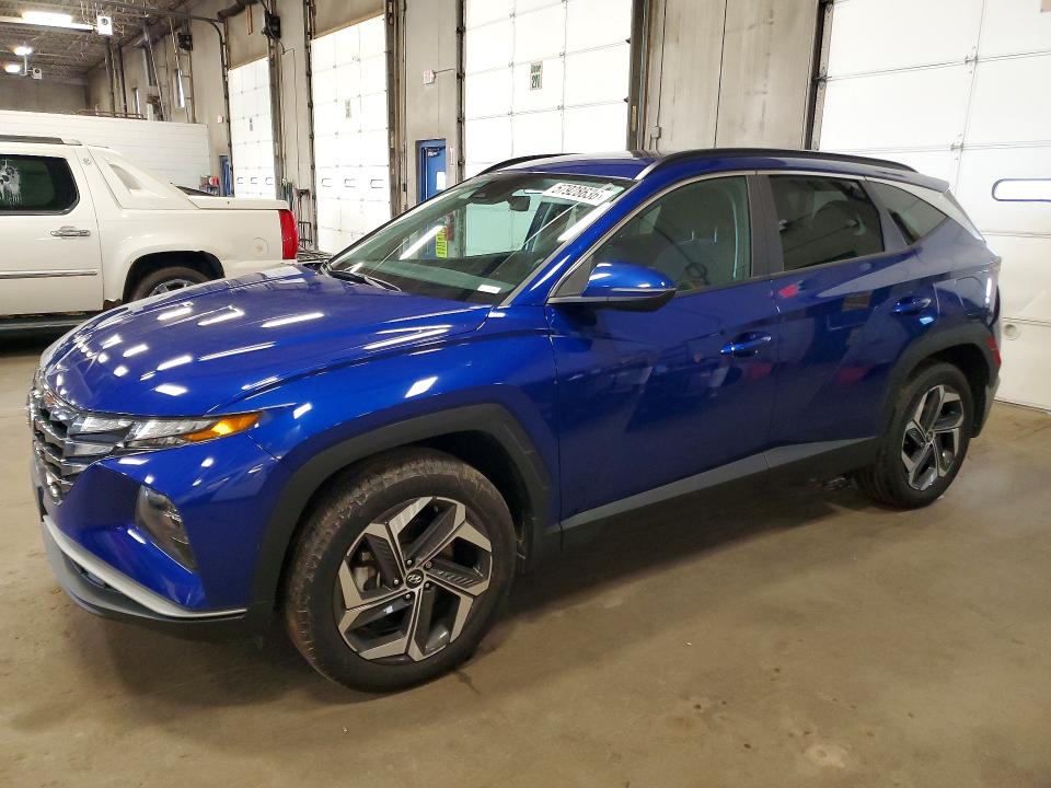 HYUNDAI TUCSON 2022 with VIN 5NMJFCAE5NH134847 - Photo from auction