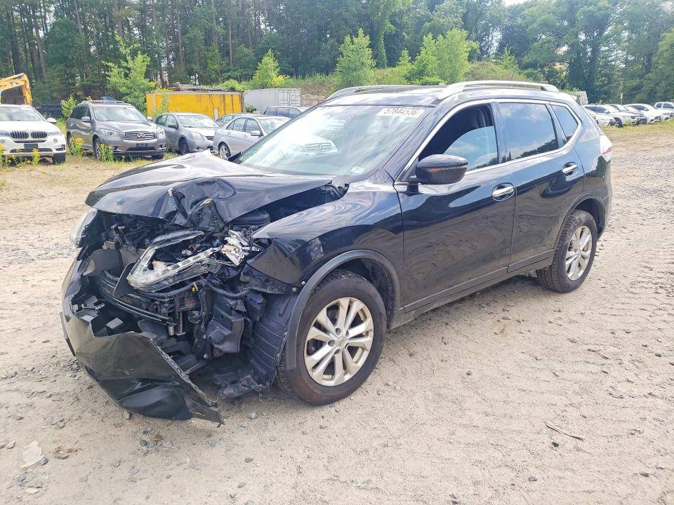 NISSAN ROGUE 2016 with VIN 5N1AT2MV0GC888623 - Photo from auction