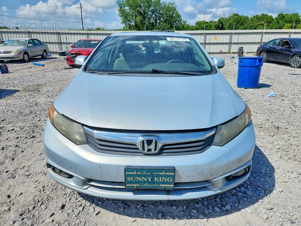 Photo 5 from auction – 2012 HONDA CIVIC with VIN 2HGFB2F86CH520119