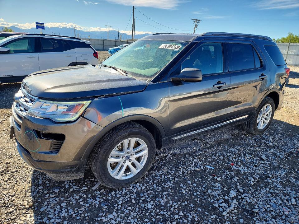 FORD EXPLORER 2018 with VIN 1FM5K8D8XJGC93618 - Photo from auction