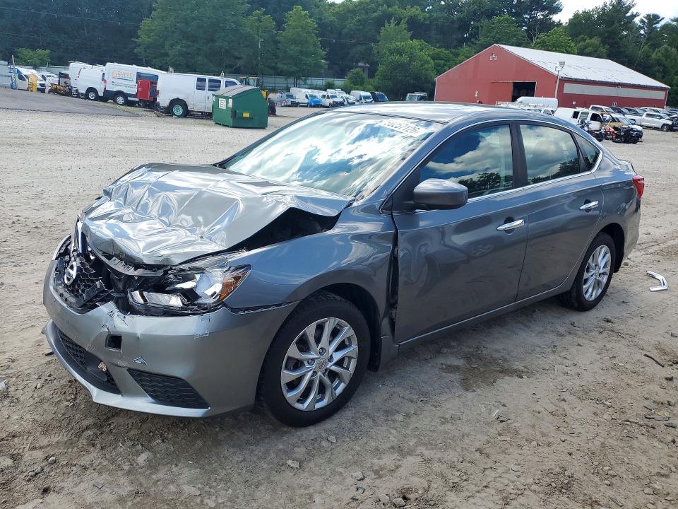 Photo 1 from auction – 2019 NISSAN SENTRA with VIN 3N1AB7AP3KY225205