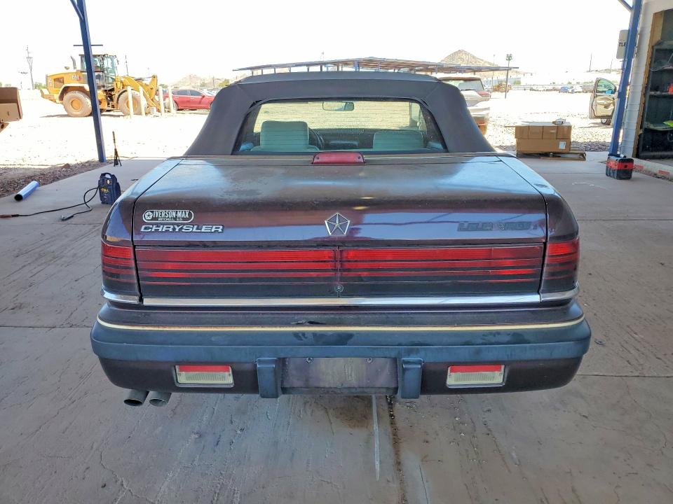 Photo 6 from auction – 1990 CHRYSLER LEBARON with VIN 1C3XJ5535LG481052