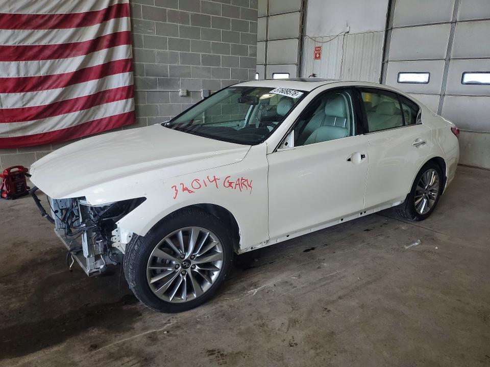 INFINITI Q50 2023 with VIN JN1EV7BR3PM540928 - Photo from auction