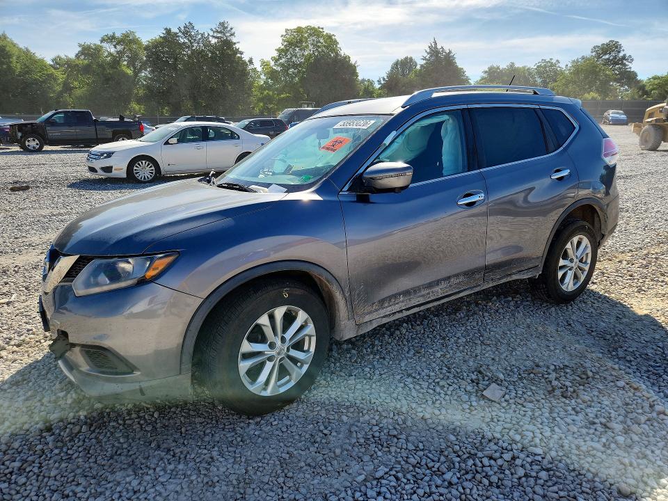 NISSAN ROGUE 2016 with VIN KNMAT2MV9GP669091 - Photo from auction