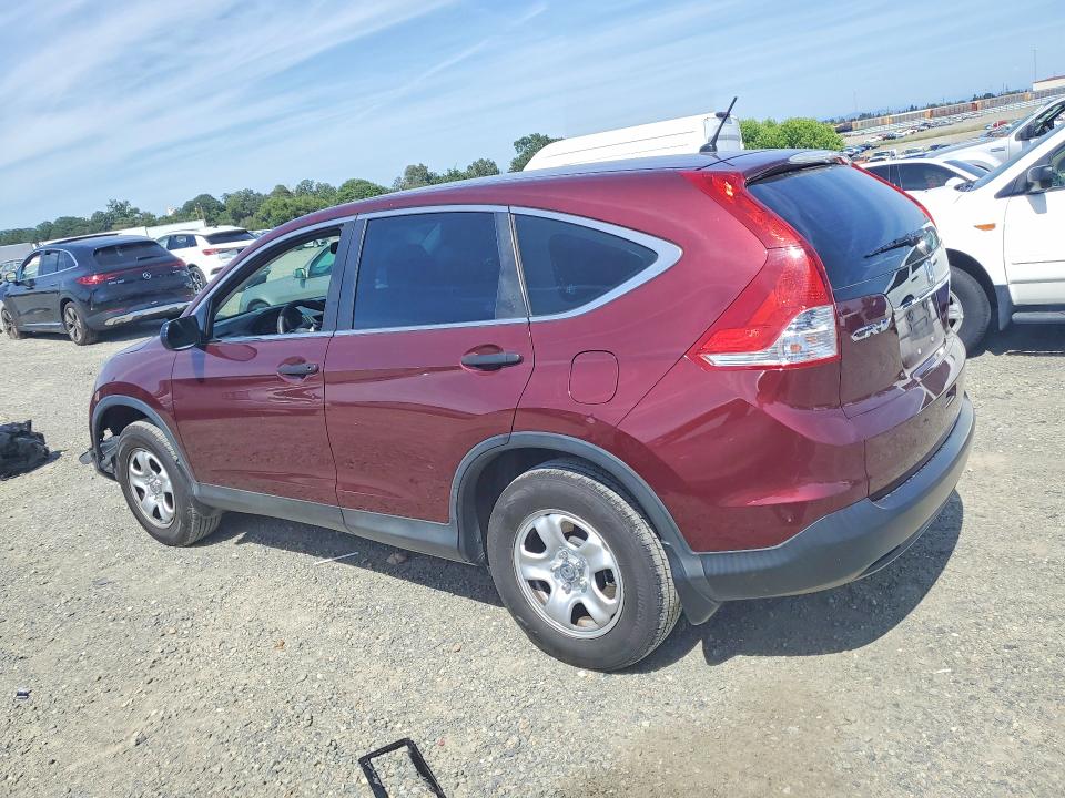 Photo 2 from auction – 2013 HONDA CR-V with VIN 5J6RM3H32DL041725