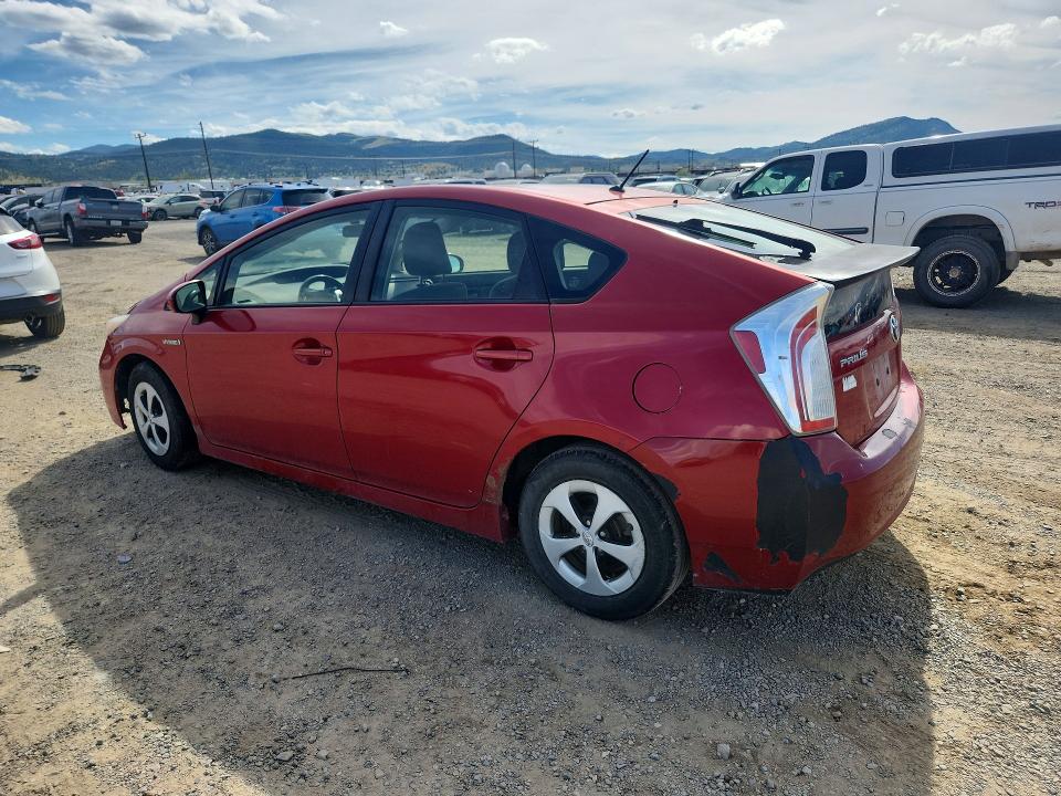 Photo 2 from auction – 2012 TOYOTA PRIUS with VIN JTDKN3DU3C1549442