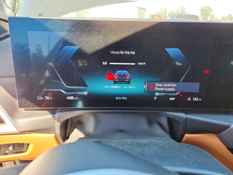 Photo 9 from auction – 2025 BMW I4 with VIN WBY23HD07SFU79959
