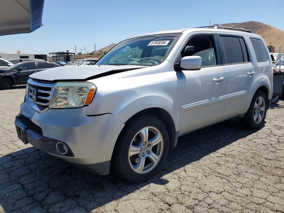 HONDA PILOT 2012 with VIN 5FNYF3H67CB004922 - Photo from auction