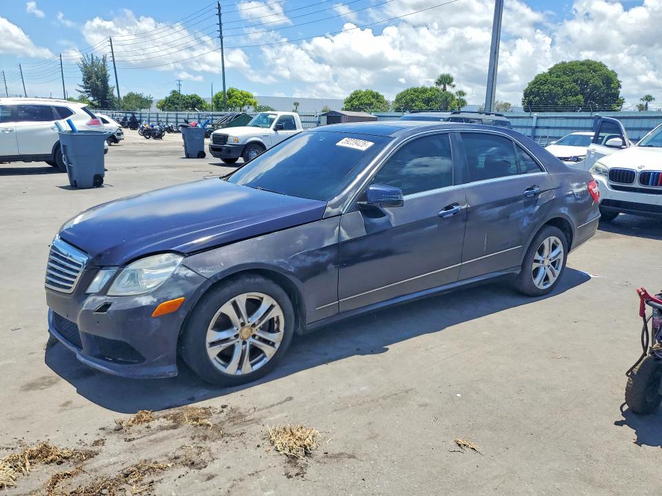 MERCEDES-BENZ E 2011 with VIN WDDHF8HB2BA355793 - Photo from auction