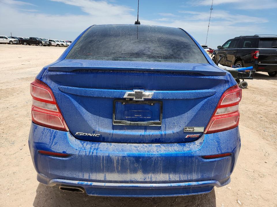 Photo 6 from auction – 2020 CHEVROLET SONIC with VIN 1G1JD5SB3L4111314