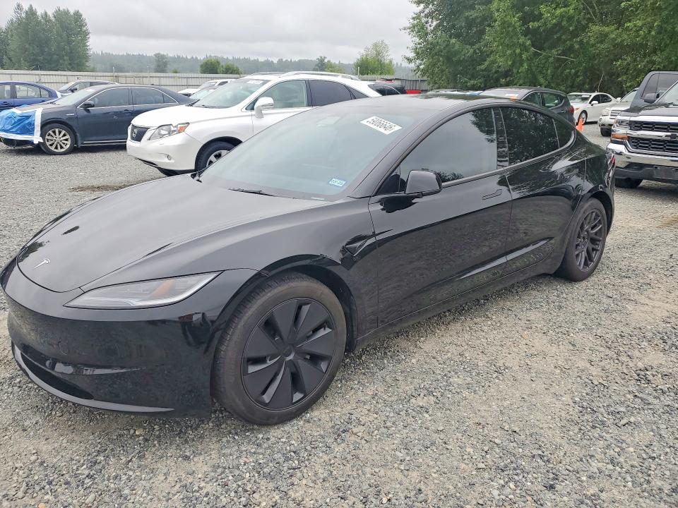 TESLA MODEL 3 2024 with VIN 5YJ3E1EA8RF727777 - Photo from auction
