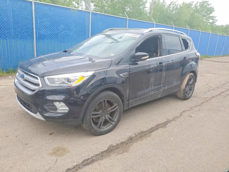 FORD ESCAPE 2017 with VIN 1FMCU9J97HUD60837 - Photo from auction