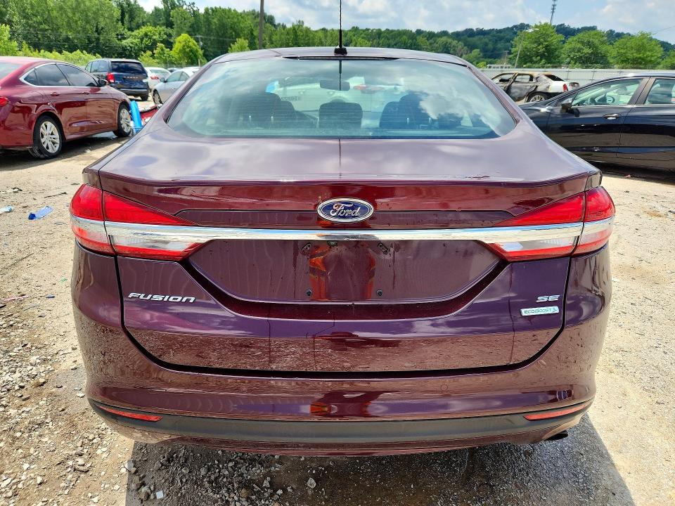 Photo 6 from auction – 2017 FORD FUSION with VIN 3FA6P0HD2HR310830