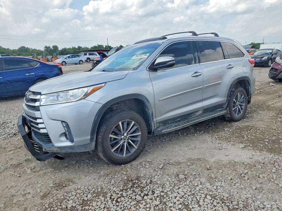 Photo 1 from auction – 2019 TOYOTA HIGHLANDER with VIN 5TDJZRFH0KS928323