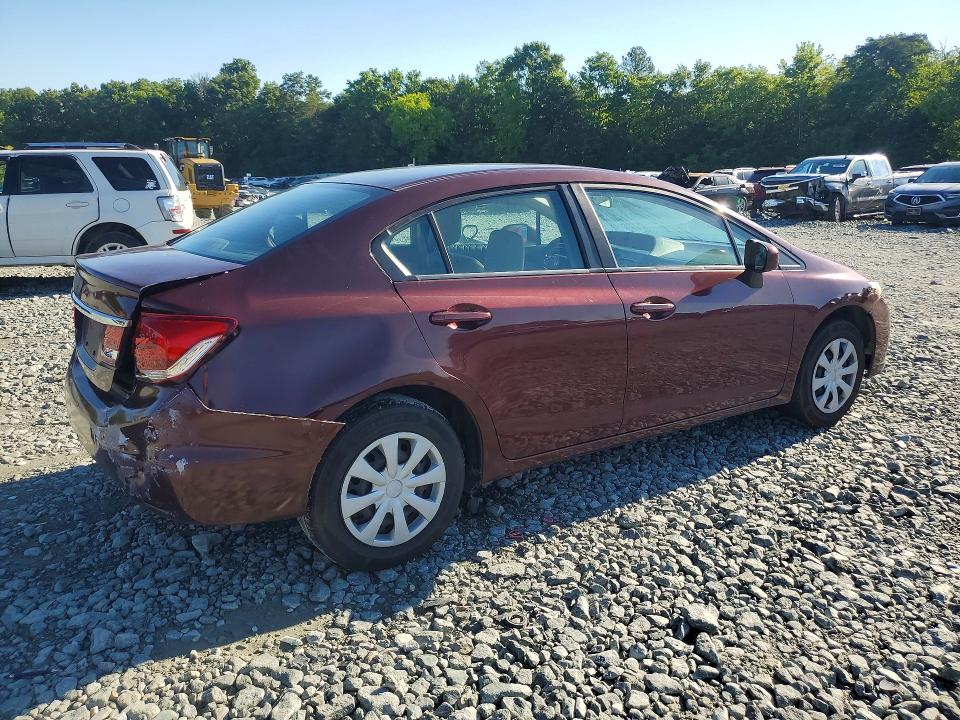 Снимка 3 от търг – 2015 HONDA CIVIC с VIN 19XFB2F55FE042702
