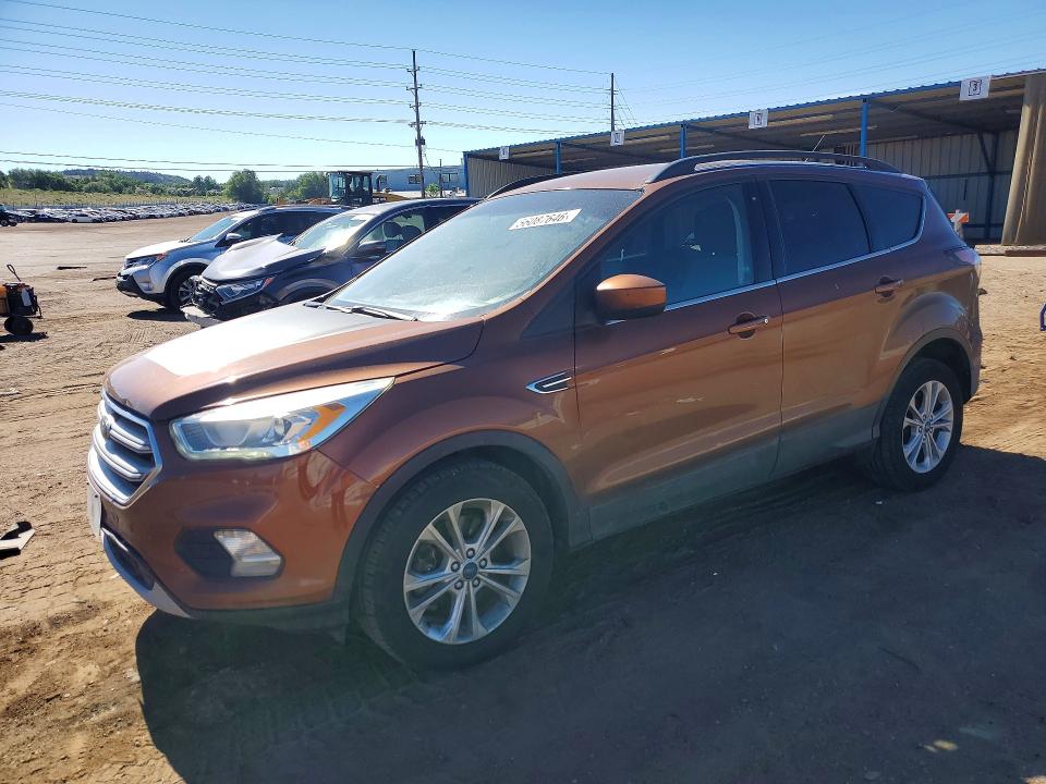 FORD ESCAPE 2017 with VIN 1FMCU9GD4HUA86766 - Photo from auction