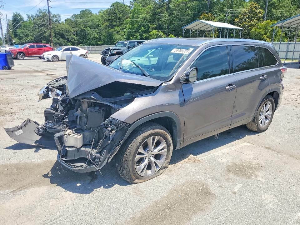 TOYOTA HIGHLANDER 2015 with VIN 5TDKKRFH3FS065063 - Photo from auction