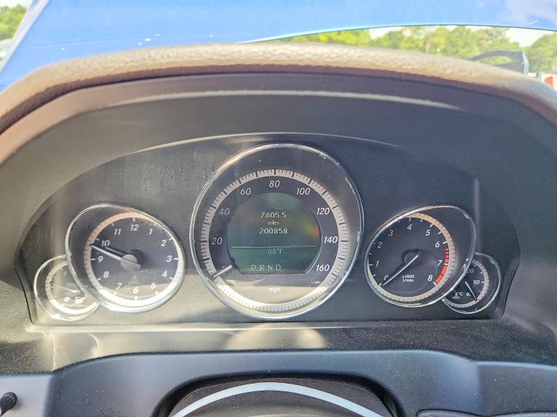 Photo 9 from auction – 2011 MERCEDES-BENZ E with VIN WDDKJ5GB3BF070365