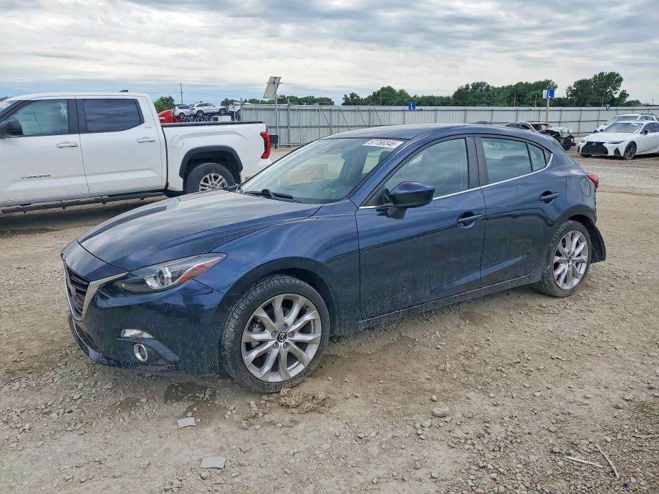 MAZDA 3 2014 with VIN JM1BM1M37E1173314 - Photo from auction