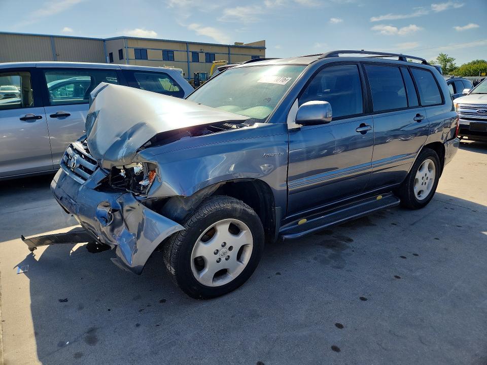 TOYOTA HIGHLANDER 2005 with VIN JTEDP21A250075916 - Photo from auction