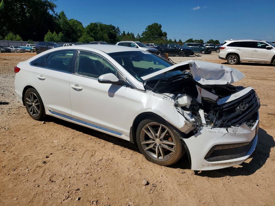 Photo 4 from auction – 2017 HYUNDAI SONATA with VIN 5NPE34AB4HH445568