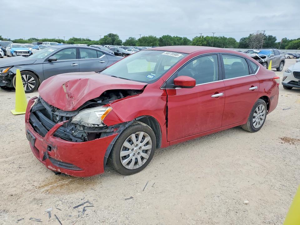 NISSAN SENTRA 2014 with VIN 3N1AB7AP3EL623922 - Photo from auction