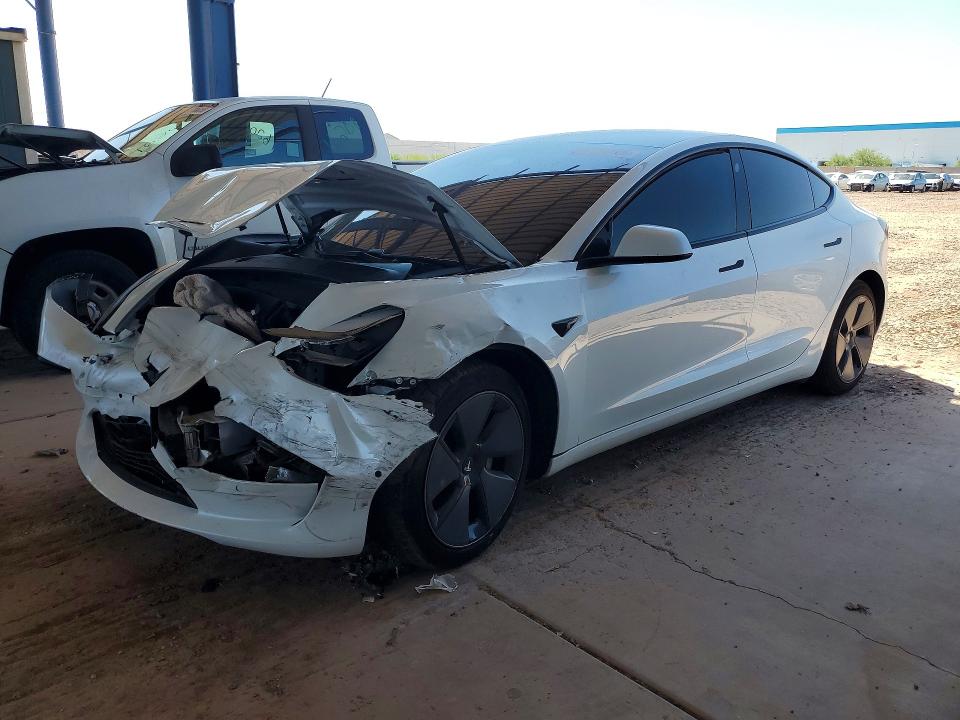 TESLA MODEL 3 2021 with VIN 5YJ3E1EA8MF995043 - Photo from auction
